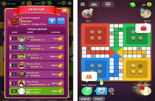 The Gameplay of Ludo Star mod APK