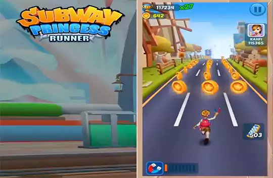 subway princess runner mod APK free download! 