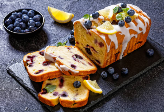 The Lemon Blueberry Cake is a true celebration of summer flavors, combining the tangy freshness of lemons with the subtle sweetness of blueberries in a moist, delicious cake