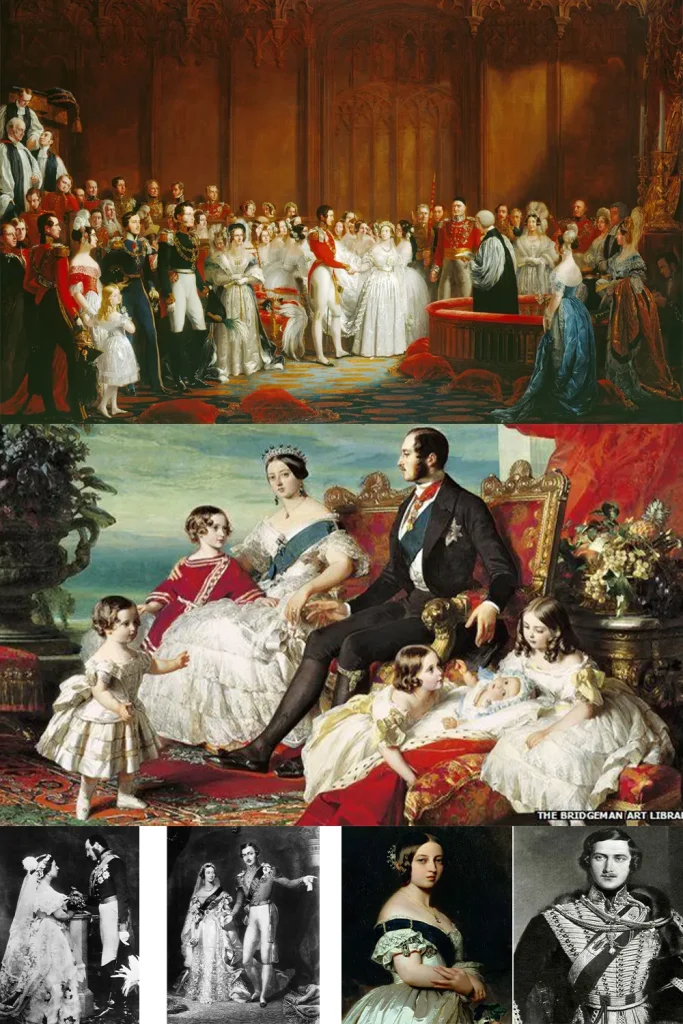 Marriage of Queen Victoria and Prince Albert Royal weddings